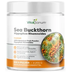 VitaSanum® Sanddorn (Hippophae rhamnoides) Pulver – 5 g Tagesportion