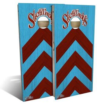 Skip's Garage Arrows Outdoor Cornhole Board Set