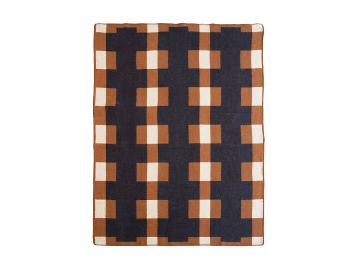 Brita Sweden Plaid Marta Brown, 180x130 cm