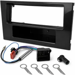 Ford Mondeo Radioblende Einbauset schwarz 2003-2007