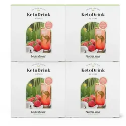 NutraLinea® Keto Drink mit Vitamin C & MCT 4x20 Sticks für 80 Tage
