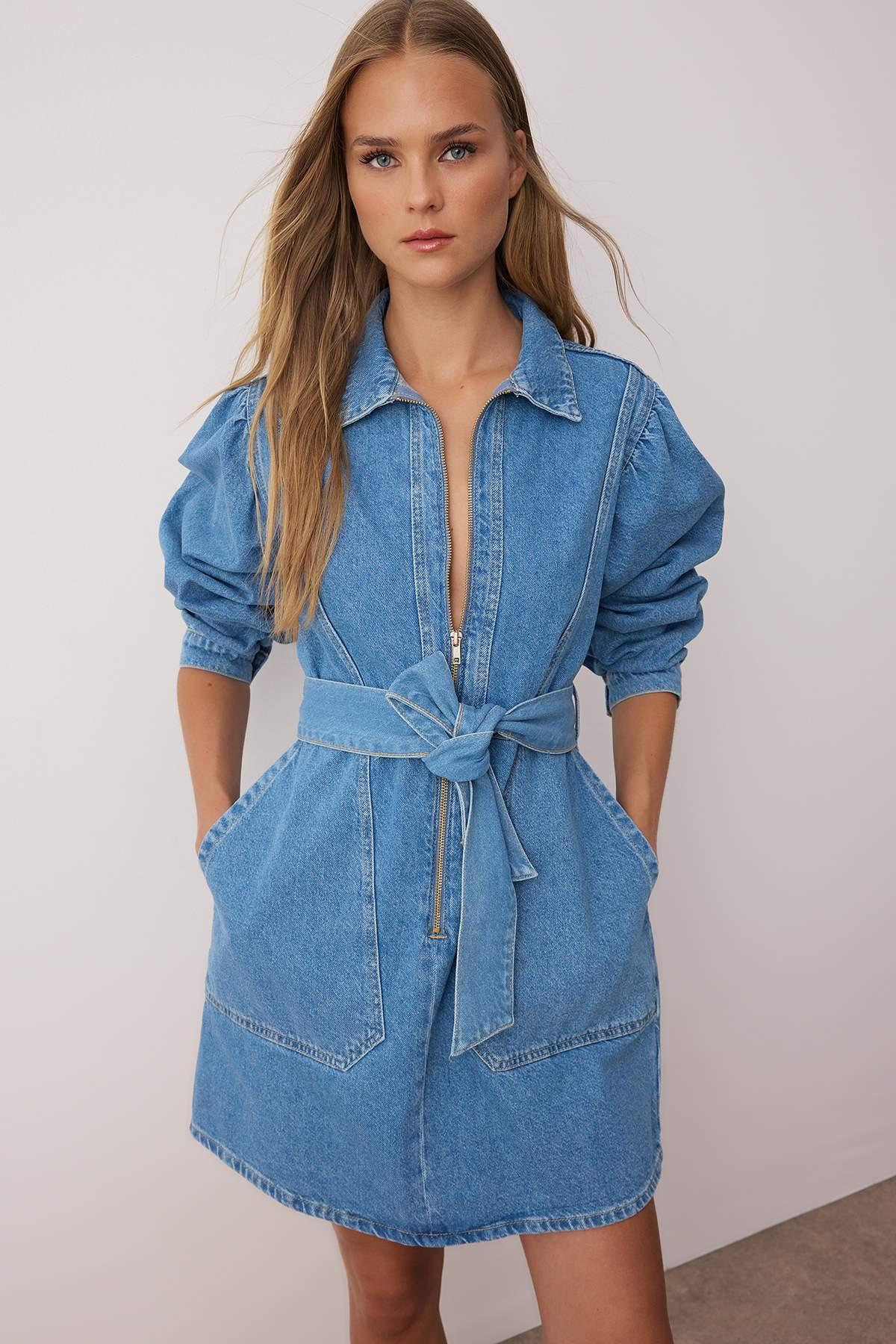 Dames rechte midi lange casual/dagelijkse blazerjurk