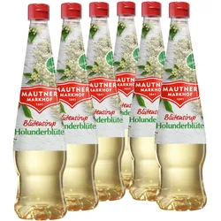 6 × Mautner Markhof Sirup Holunderblüte
