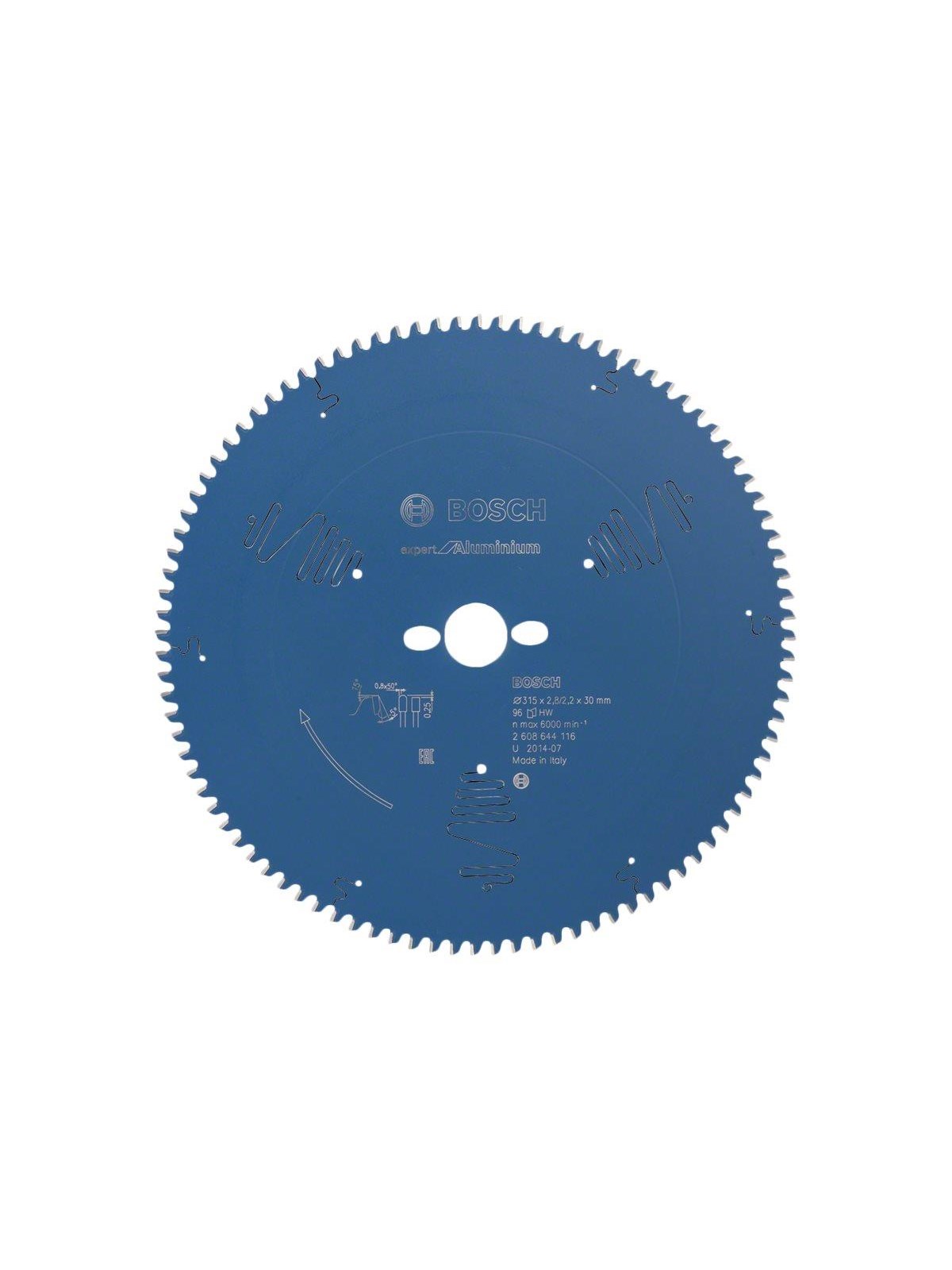 Bosch Expert for Aluminium Circular Saw Blade 315mm 96T