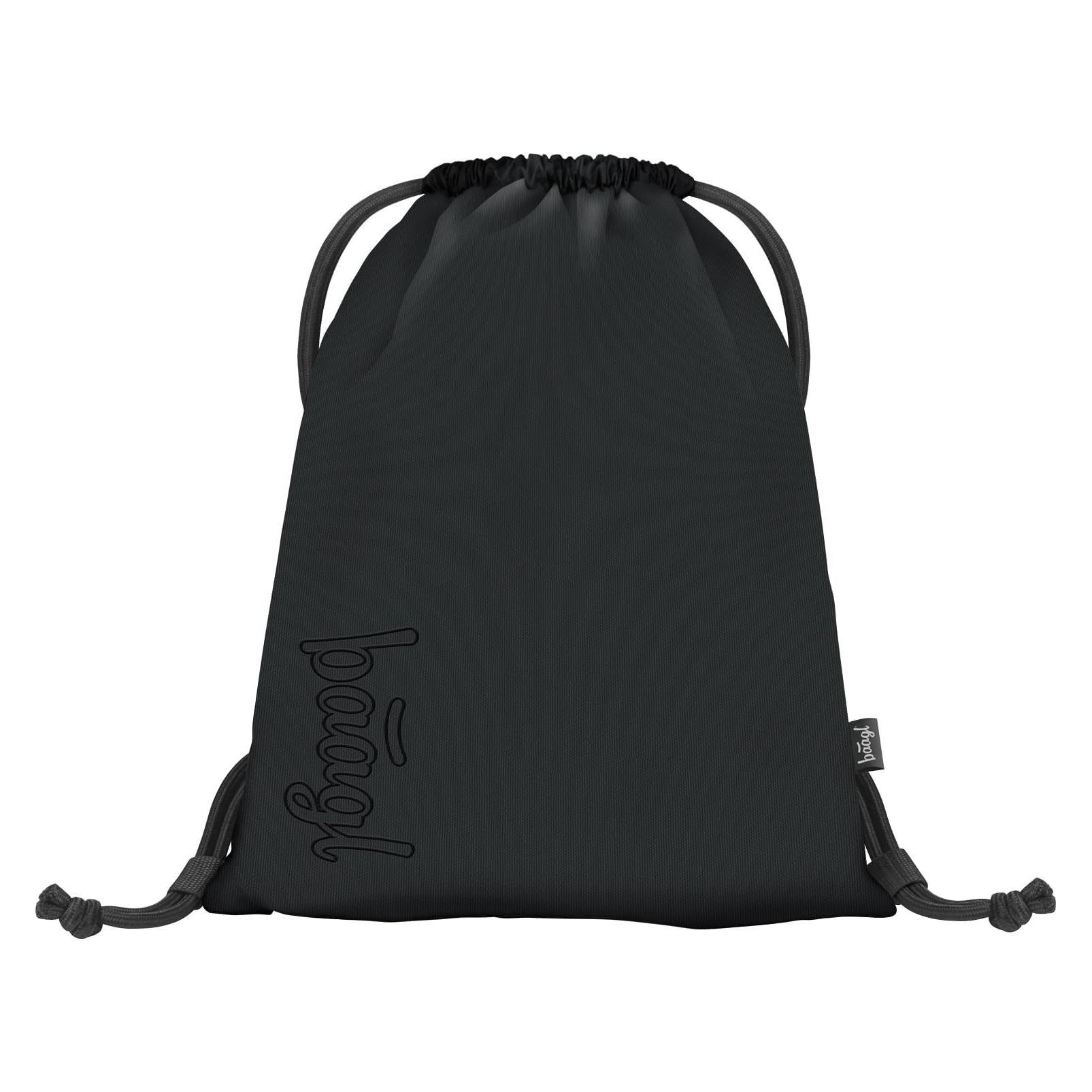 Baagl SET 3 - Skate max Darkness Schulset: Rucksack / Federmäppchen / Tasche (30 l) (A-35375)