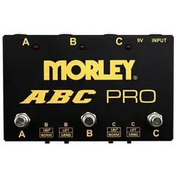 Morley Abc Pro Gold Series Pro Selector (Lautstärke Regler), Effektgerät, Gold