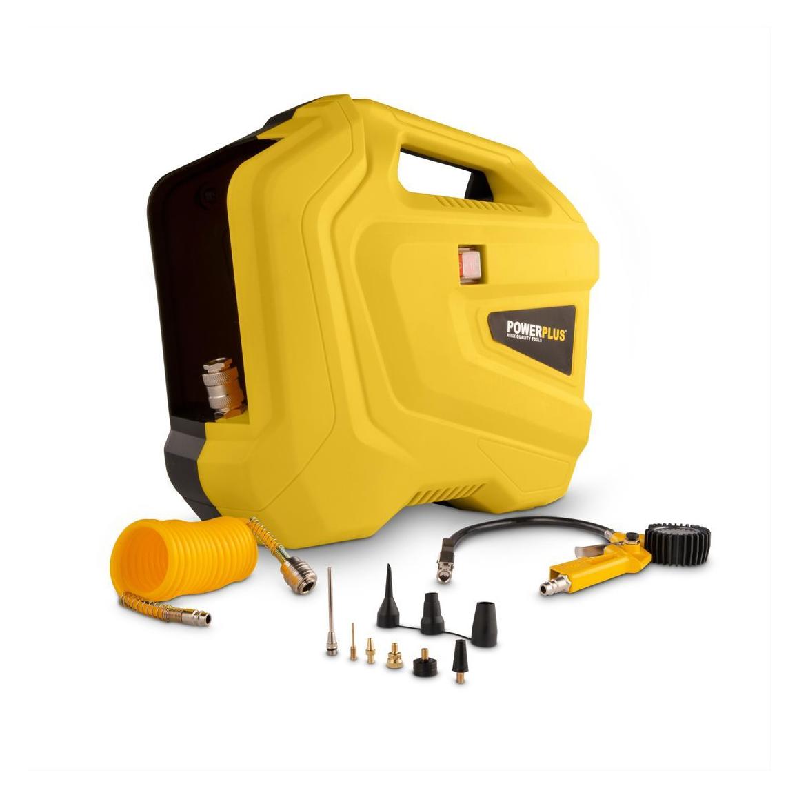 Powerplus Kompressor 1100W + 11acc (8 Bar) (POWX1706)