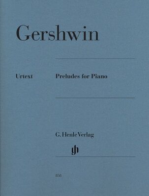 Henle Verlag Gershwin Preludes For Piano