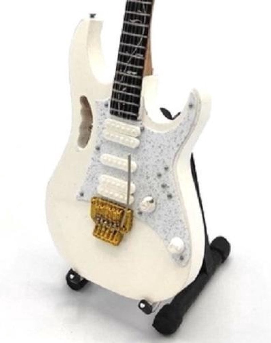 Miniatuur gitaar Steve Vai voor volwassenen