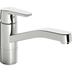 Hansa HANSAPOLO Küchenarmatur 5148229300676 Kaltstartfunktion, schwenkbar, Ausladung 215mm, chrom