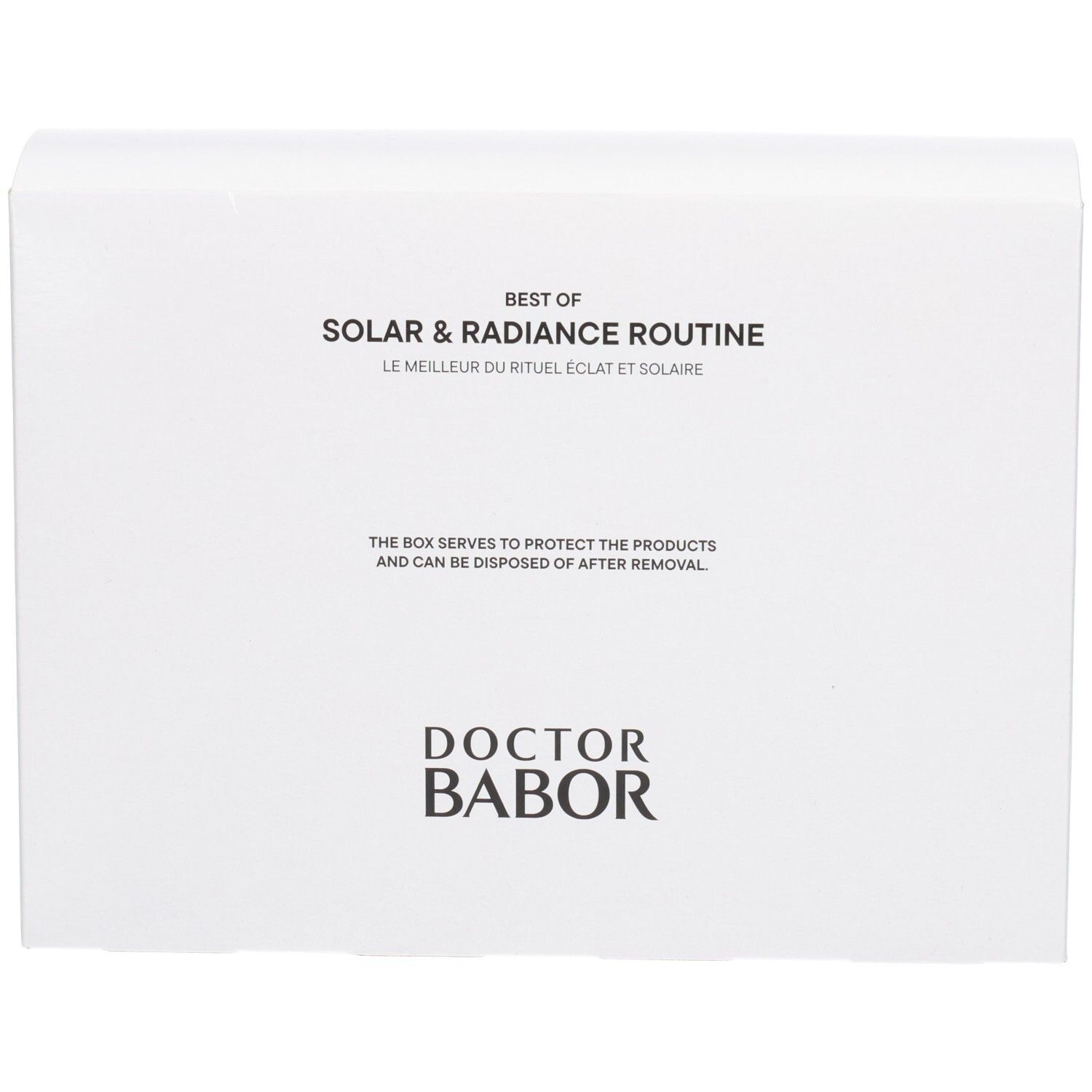 Babor Solar & Radiance Routine Set 1st 1 St