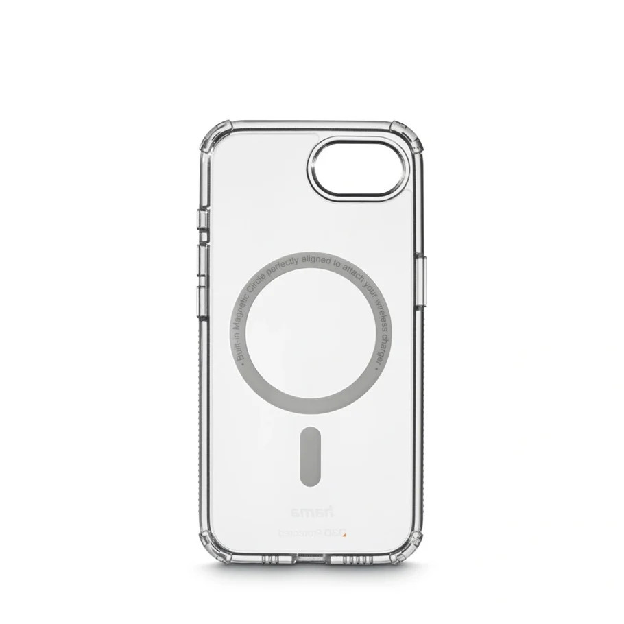 Hama Extreme Protect Magcase magnetisch beschermhoes voor Apple iPhone 16e, Transparant