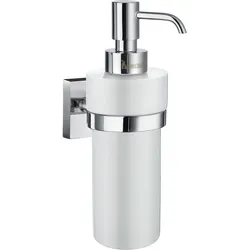 Smedbo HOUSE - Seifenspender, Chrom poliert/Porzellan RK369P