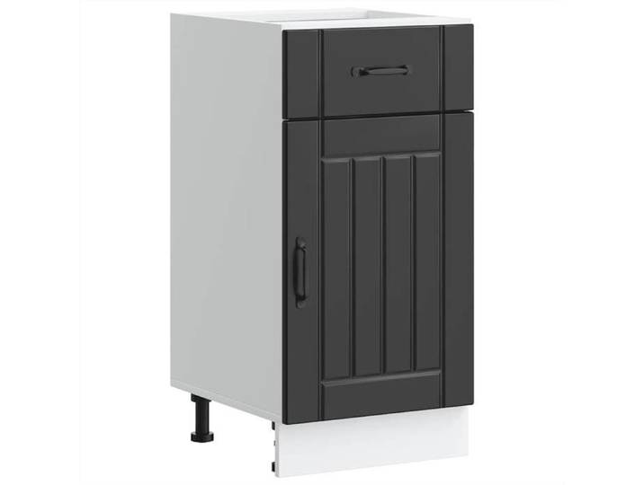 “Rabais Armoire cuisine/ Armoire de cuisine - VIDAXL - Lucca noir - bois d'ingénierie Août89730