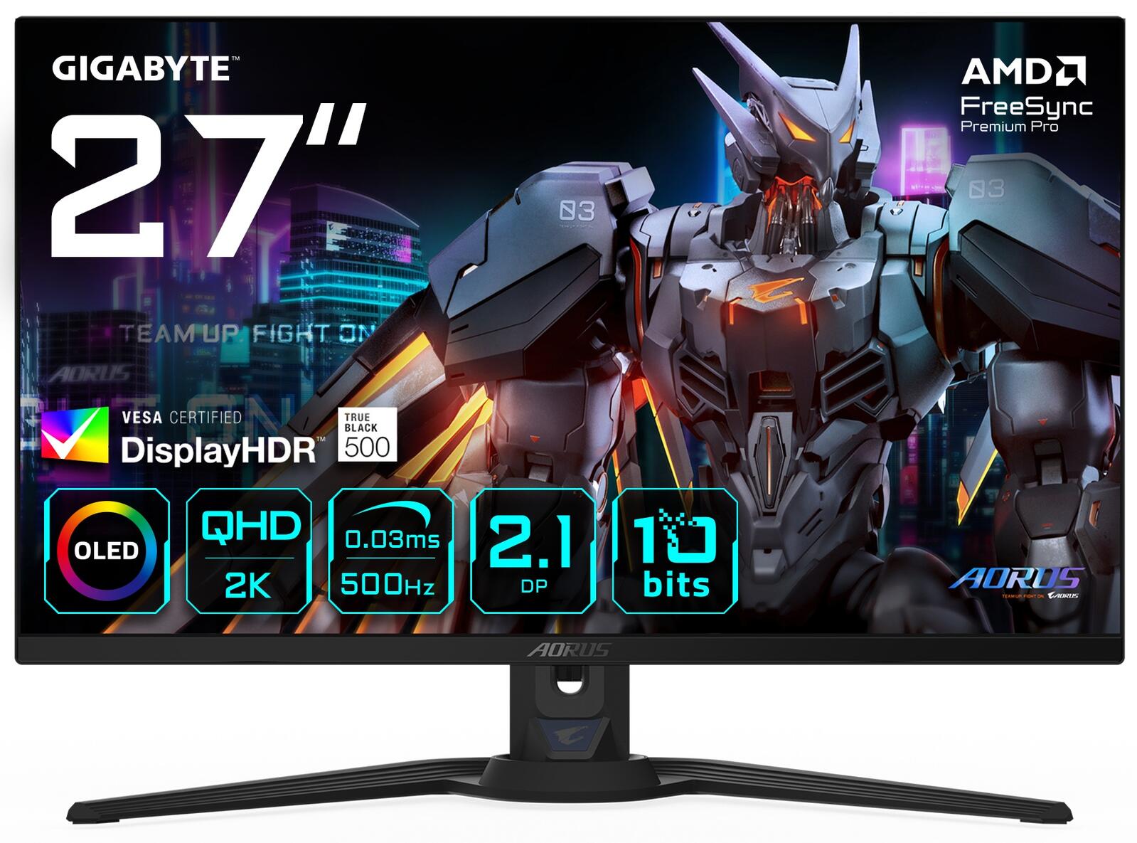 GigaByte AORUS FO27Q5P Gaming Monitor 68,6 cm (27 Zoll)