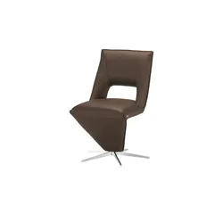 KOINOR Polsterstuhl drehbar Merlin ¦ braun ¦ Maße (cm): B: 51 H: 89 T: 64.0