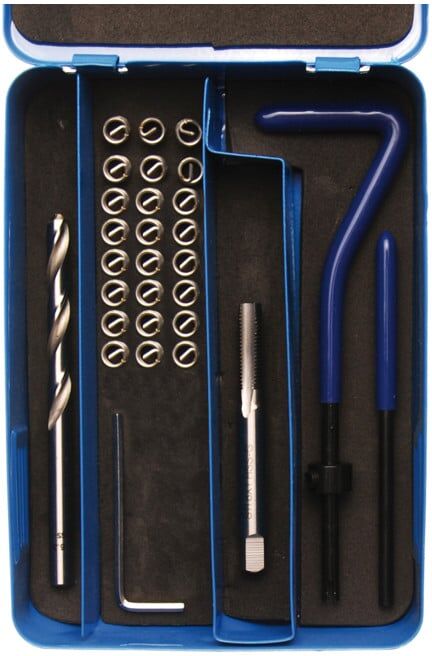 Kit de réparation de filets M6 x 1,0 29 pièces BGS ; BGS technic (1953)