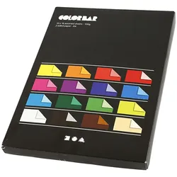 Creativ Company, Bastelpapier, Color Bar Papier Kleur, 160 Vellen (100 g/m2, 1x)