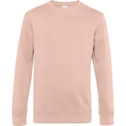 B&C Herren Sweater KING Crew Neck Sweatshirt WU01K soft rose 3XL