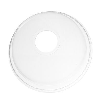 DayBays 16000 Stk. Dom Deckel mit Loch für Smoothie Becher Shakebecher Ø95mm transparent RPET