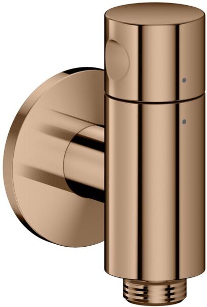 Hansgrohe AXOR One Wandanschluss Stop 48781300 mit Absperrventil, polished red gold
