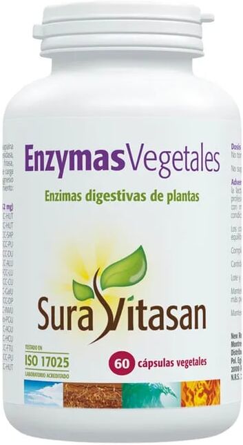 Sura Vitasan Enzimas Vegetais 60 VCaps