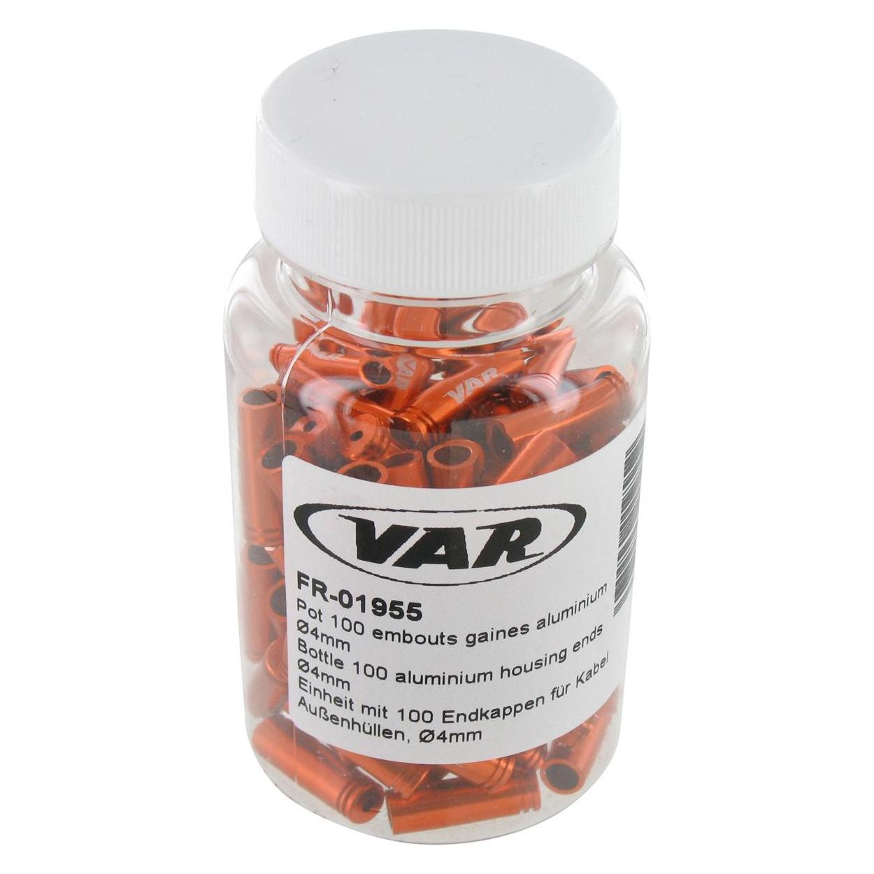 VAR ENDKAPPE ZUGAUssENHÜLLE 4MM 100ST OR FR-01955 (VAFR01955)