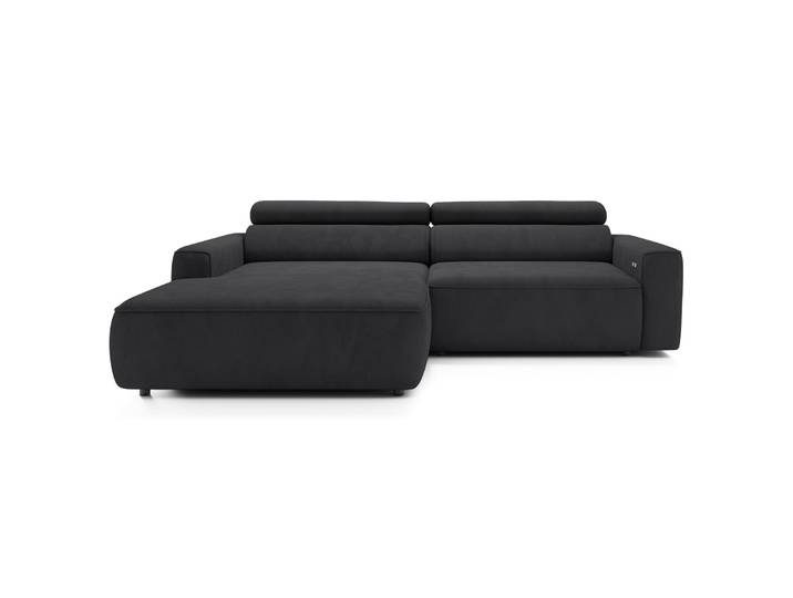 Ecksofa mit elektrischem Auszug Fando, L-förmig, linksseitig,