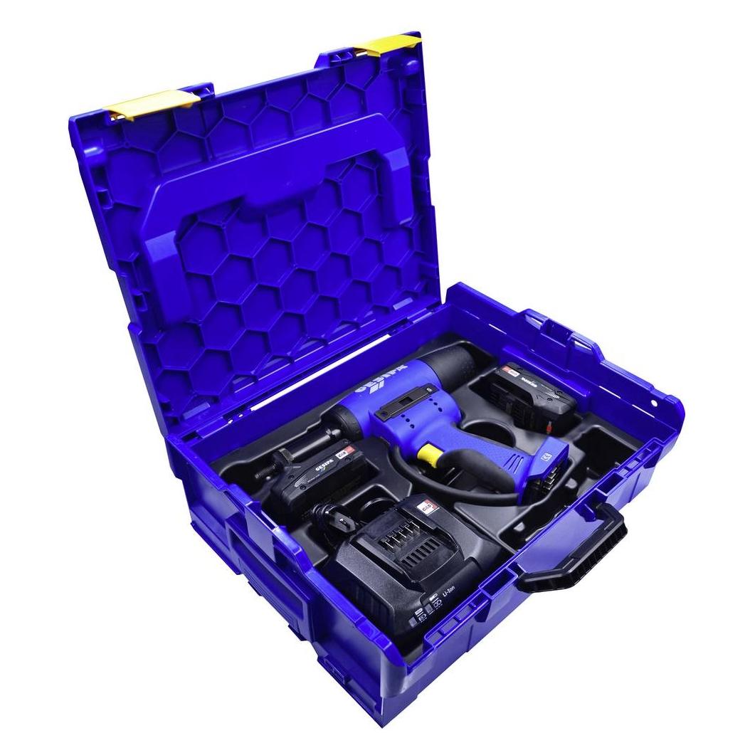 Gesipa FIREBIRD PRO GoldEdition inklusive 2 x Akku und Ladegerät in L-Boxx (5 - 12 mm) (228714)