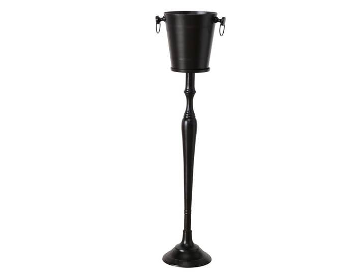 Boltze Weinkühler-Set AMARA 108cm, schwarz, Aluminium