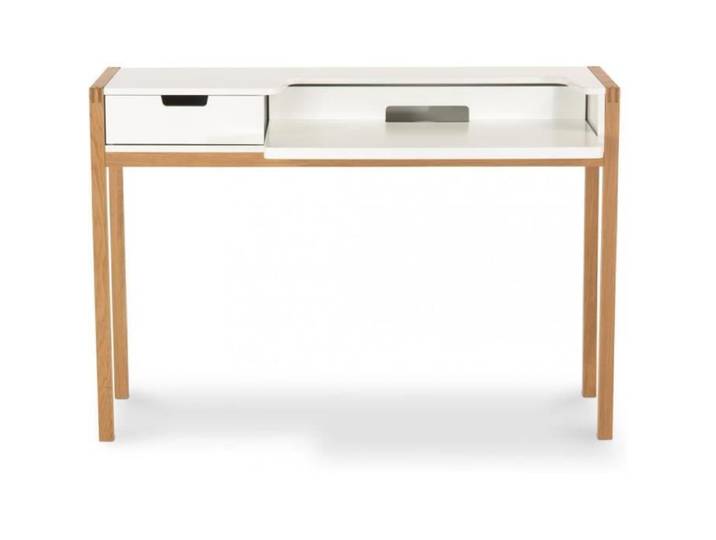Bureau en bois scandinave Blanc