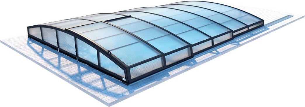 Altanka ECO309, Pool-Sicherheitsabdeckung, Eingebauter Pool, Rechteckig, Transparent, Glas, BAS7309
