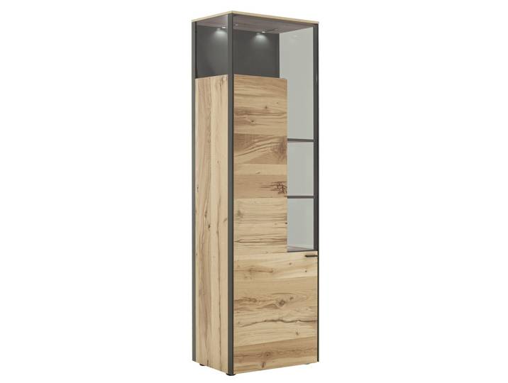 Schöner Wohnen Vitrine ANDRA, eiche, Holzfurnier