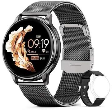 Uplift Treasures MEVADEN Y22 Bluetooth Calling Fitness Smartwatch black