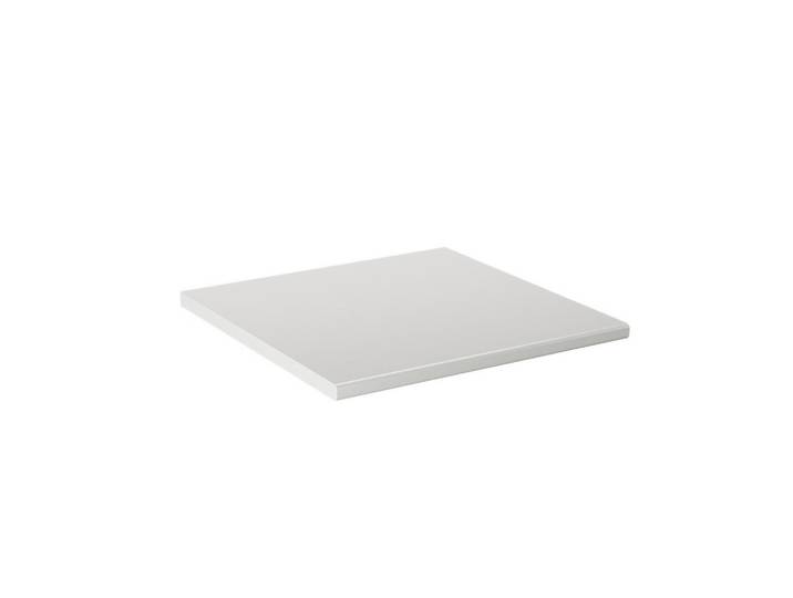 Vicco Küchenarbeitsplatte R-Line, Weiß, 60 cm, Holzwerkstoff, Quadratisch, 60x2.8x60 cm, Küchen, Küchenmöbel, Küchenschränke, Küchenunterschrank