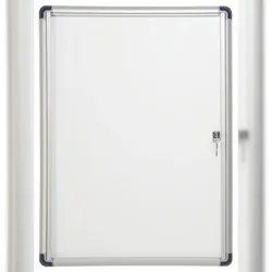 Bi-Office Enclore Budget Magnetvitrine 4xA4, Acryl-Tür, Alurahmen