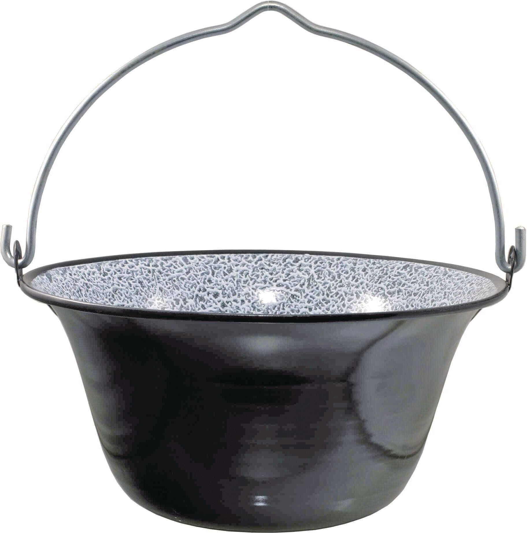 Grilltopf "Garcima Gulaschkessel 16", schwarz, 16 l, Töpfe, Grilltopf schwarz 16 l
