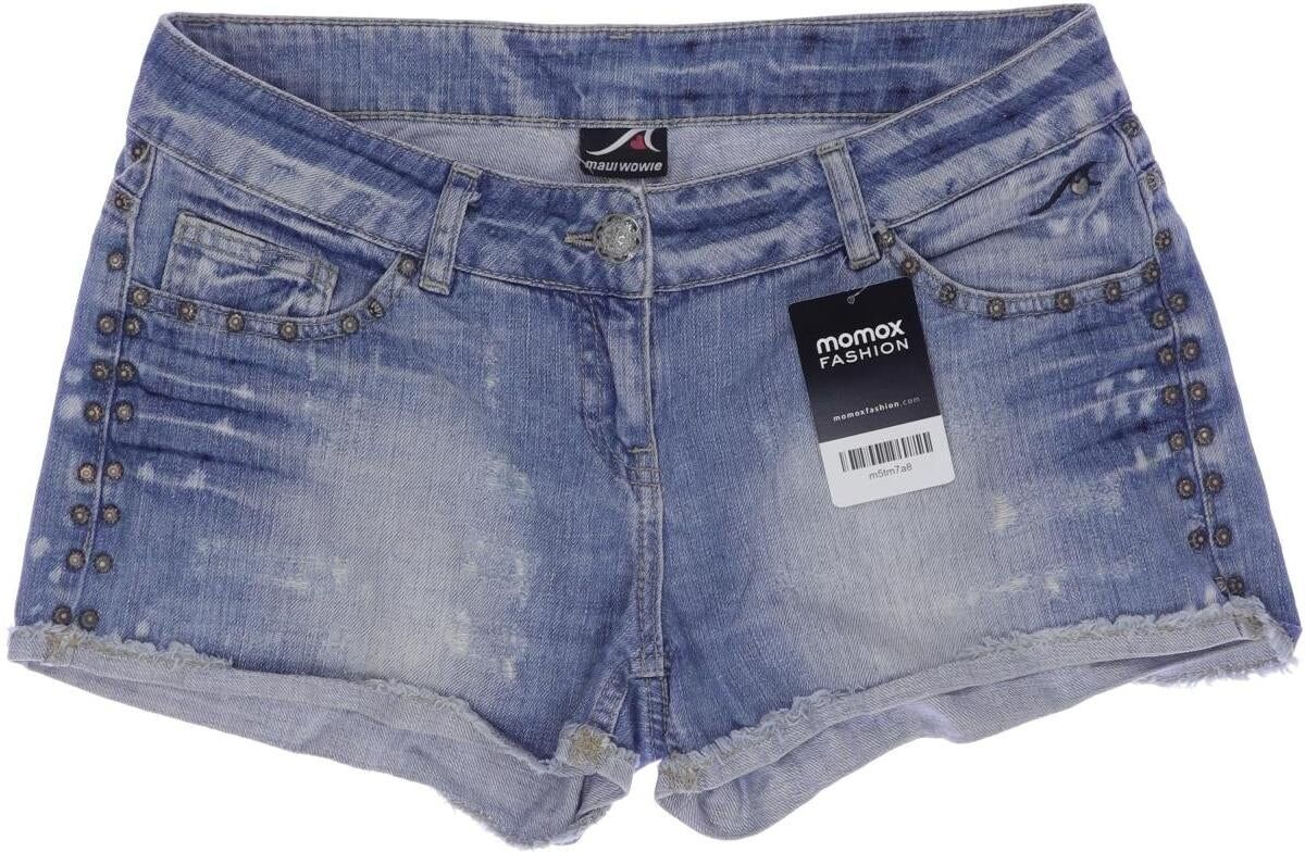 Maui Wowie Damen Shorts, Blau, Gr. W28, Baumwolle - Second Hand