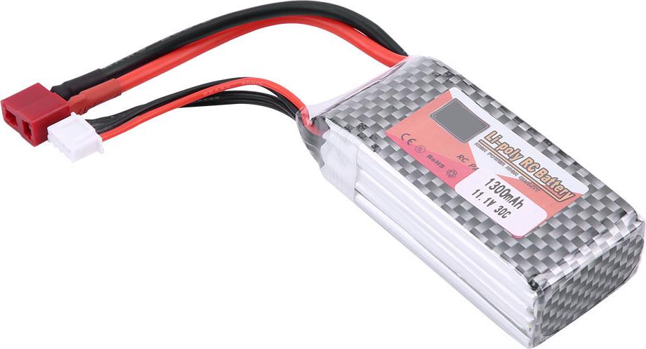 ZOP POWER 3S 11.1V 1300mAh 30C Wiederaufladbarer LiPo-Akku mit T-Stecker (1300mAh 30C)