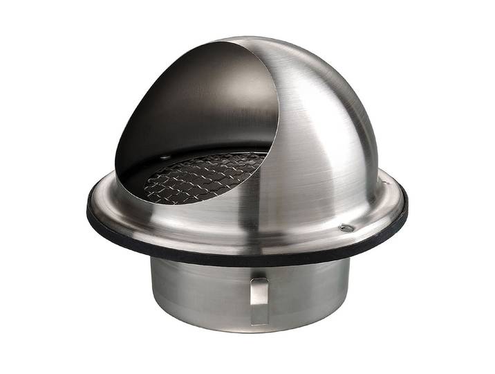 Merox Edelstahl-Lüftungsabdeckung ⌀ 12.5 cm