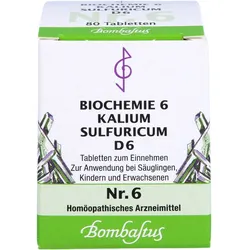 Biochemie 6 Kalium Sulfuricum D 6 80 ST