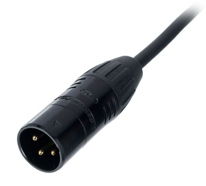 Stairville PDC3BK IP65 DMX Cable 2m 3pin