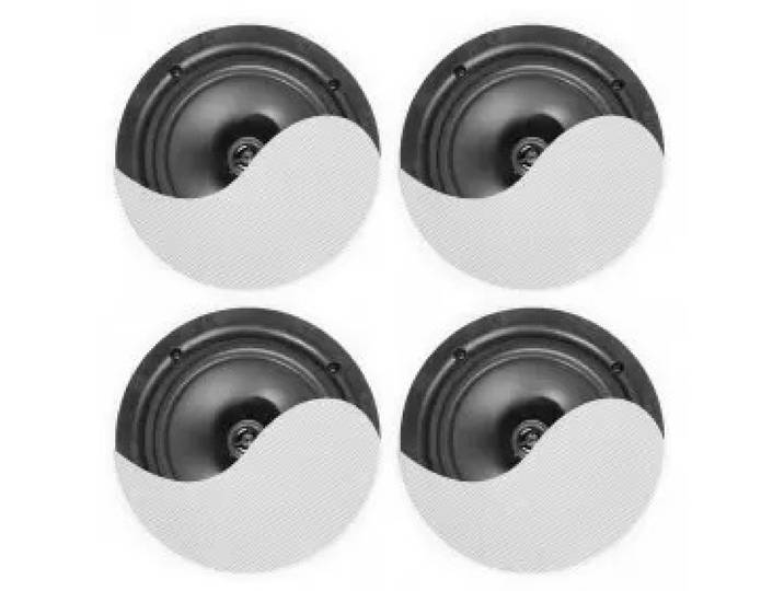 Kit 4 Haut-parleurs De Plafond Amplifiés 6'½ 120w Bt Pd Ncbt604 952.640