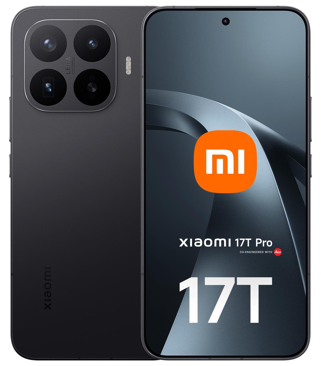 Xiaomi 17T Pro Dual Sim - Schwarz - Mobiltelefon - 1.000 GB