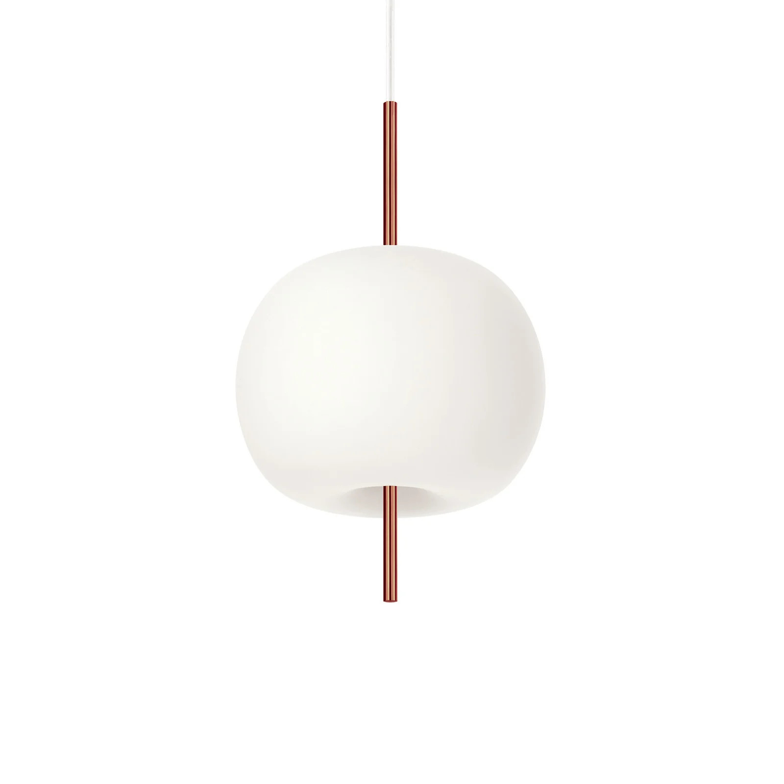 Kushi 16 Hanglamp KDLN - Koper - Glas - Bolvormig