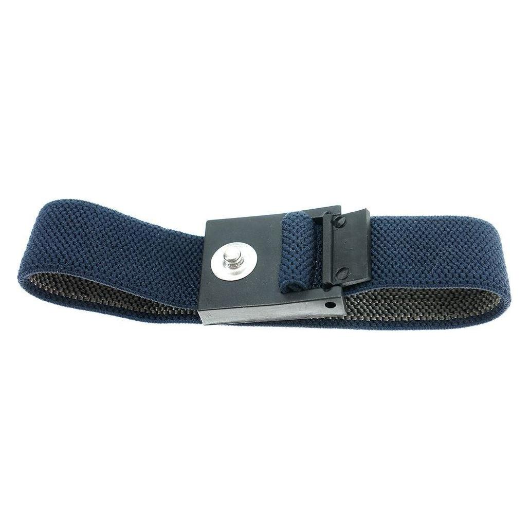 Top Swede ESD-Armband Stoff, 3 mm DK Druckknopf, dunkelblau (Statikschutz) (SG-AB-3DK-DB-220MM)