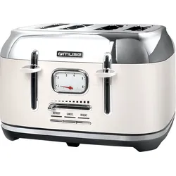 MUSE MS-131 SC - MUSE Edelstahl-Toaster beige MS-131 SC