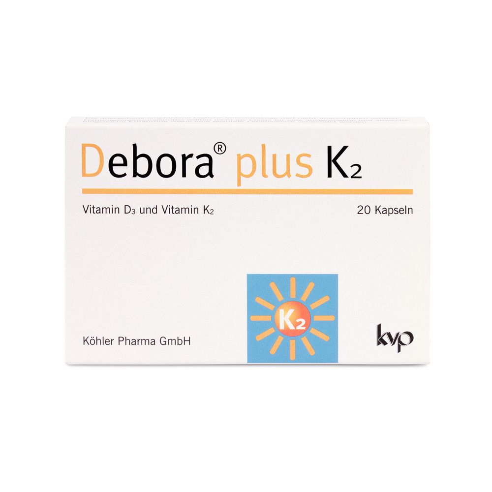 Debora plus K2 Kapseln 20 St