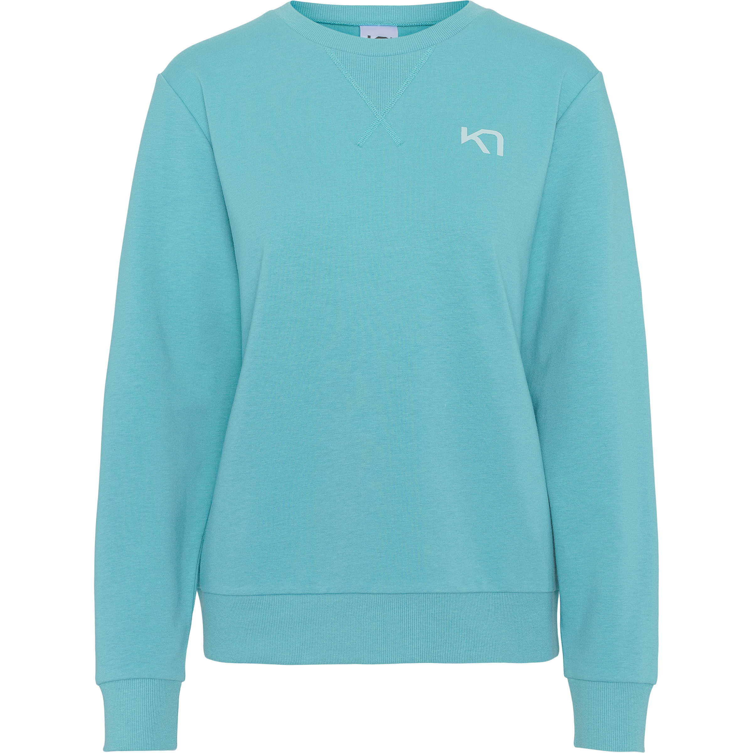 Kari Traa Kari Crew Damen Pullover tuerkis Größe M Lifestyle Hautfreundlich