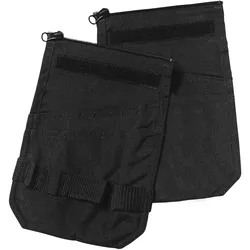 Nageltaschen für Winterhosen "2183"| 2 Stk. - S - schwarz